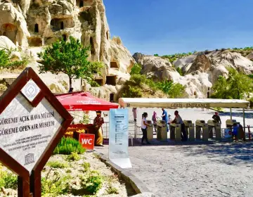 Goreme Open Air Museum scenic landscape