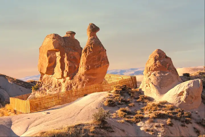 Imagination Valley rock formation view