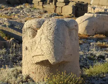 Nemrut Mountain ancient statues on the Eastern Turkey tour