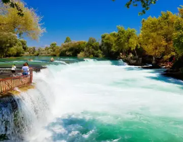 Manavgat Waterfall near Side on the Antalya day tour