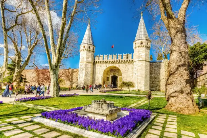 Old town landmarks in Istanbul Turkey on the Istanbul Old City tour