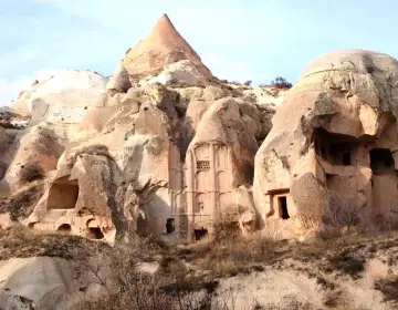 Rose Valley trail view Cappadocia
