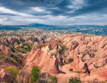 Percorso trekking di Rose Valley nel Tour Giallo della Cappadocia