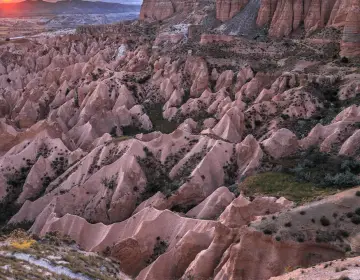 Rose Valley rock face detail