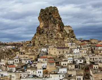 Ortahisar Castle scenic landscape Yellow Tour