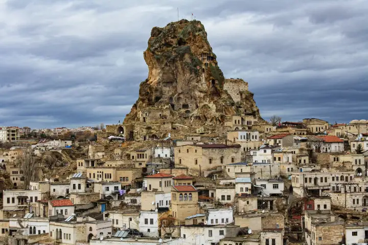 Ortahisar Castle scenic landscape Yellow Tour