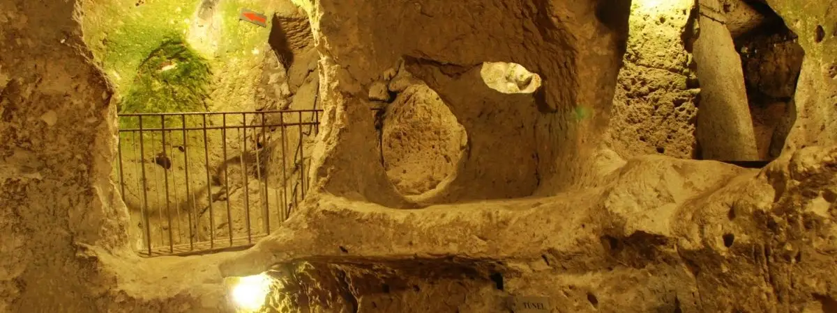 Ancient underground architecture Derinkuyu
