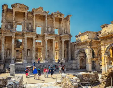 Rovine dell antica Efeso in un tour guidato in Turchia