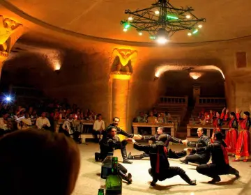 Traditional folk dance at Cappadocia Turkish Night show