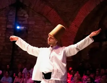 Cultural Whirling Dervish ceremony at Hodjapasha