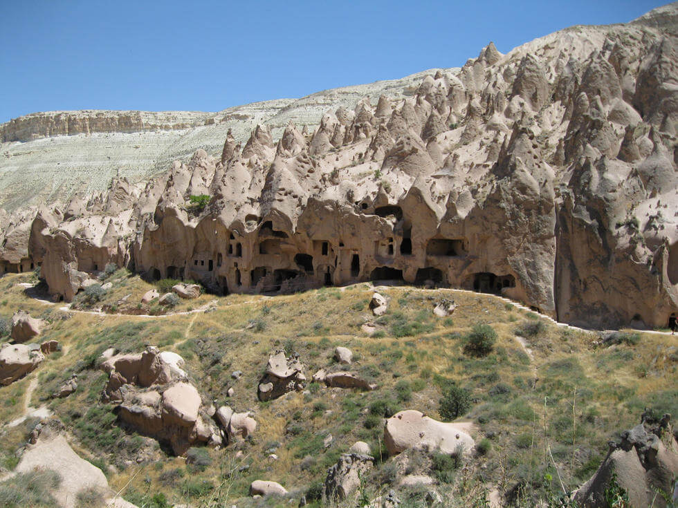 Following the Ghost Rider in Zelve Valley - Cappadocia Hot Air Balloons