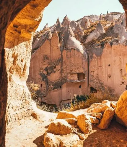 Zelve Open Air Museum scenic ruins Red Tour