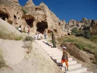 Zelve Open Air Museum rock cut churches