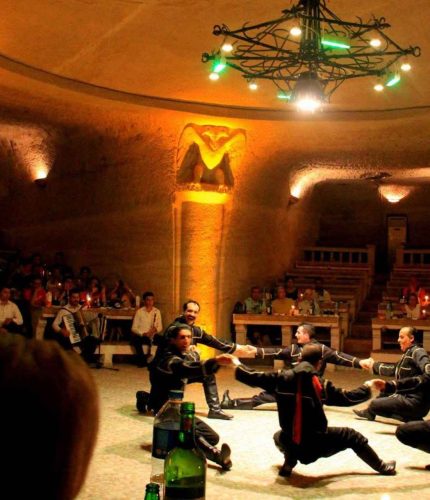 Traditional folk dance at Cappadocia Turkish Night show