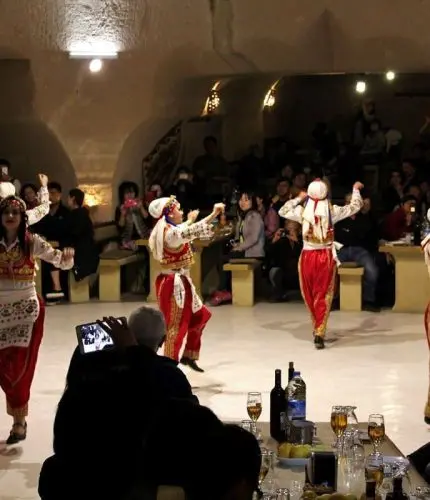 Caucasian dance show at Cappadocia Turkish Night